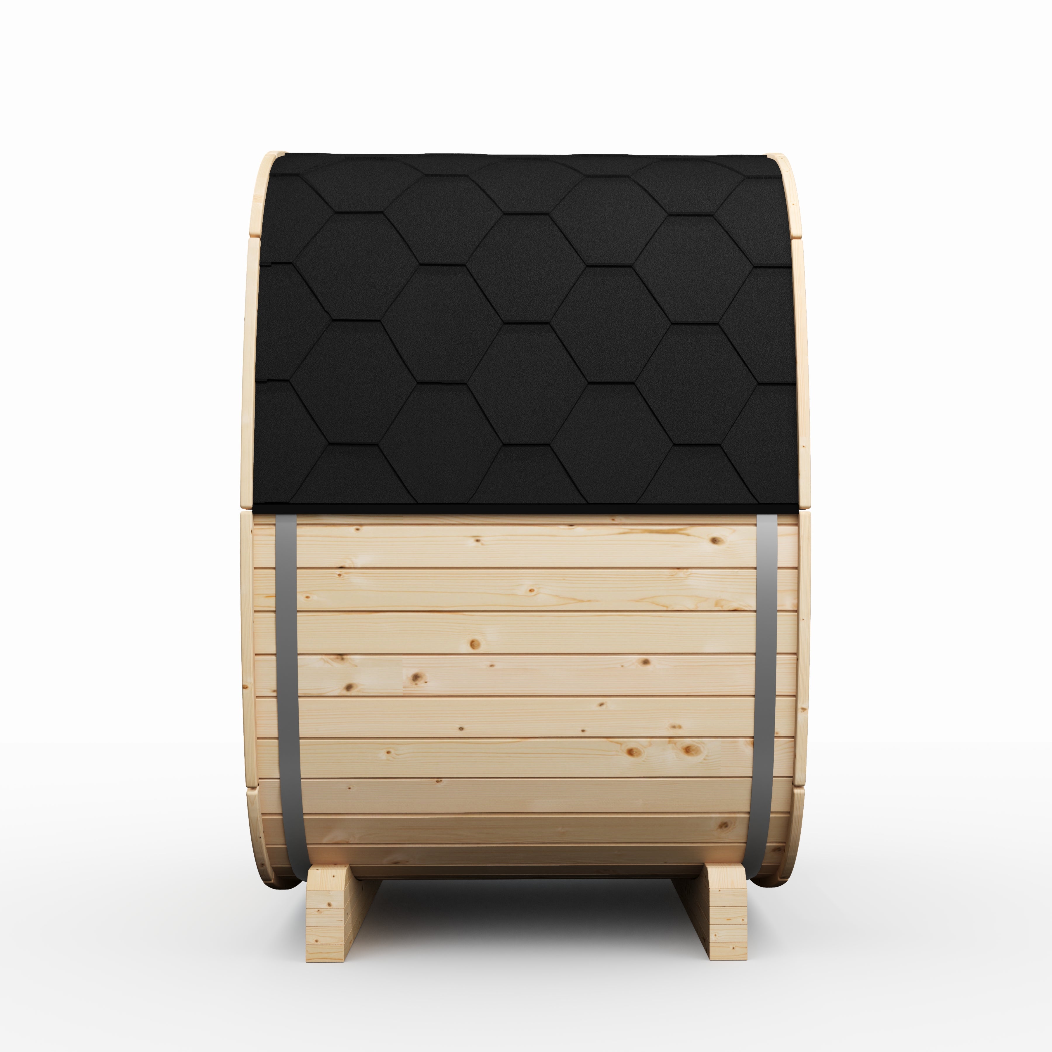 Outdoor 4-5 Person Nordic Spruce Cube Sauna - SKOG 3 Edition | Home & Garden