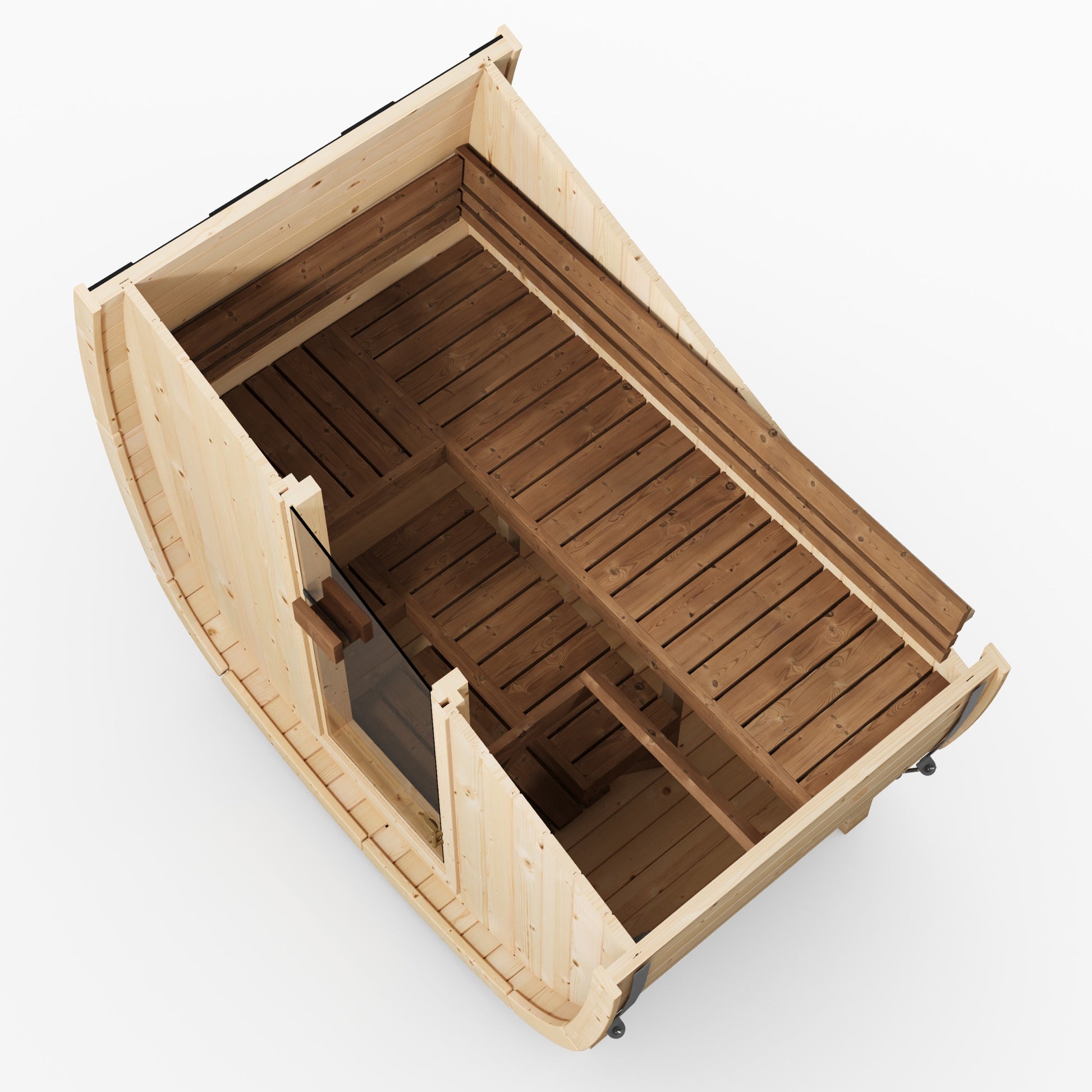 Outdoor 3-4 Person Nordic Spruce Cube Sauna - SKOG 2 Edition | Home & Garden