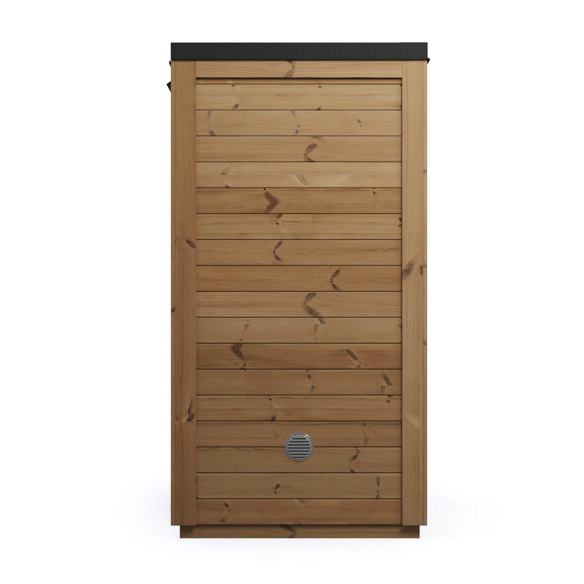 Outdoor Premium Thermowood Cube Sauna Bundle - ELLA Compact Edition | Home & Garden | Includes Harvia Heater & LED Lights (2-Person)