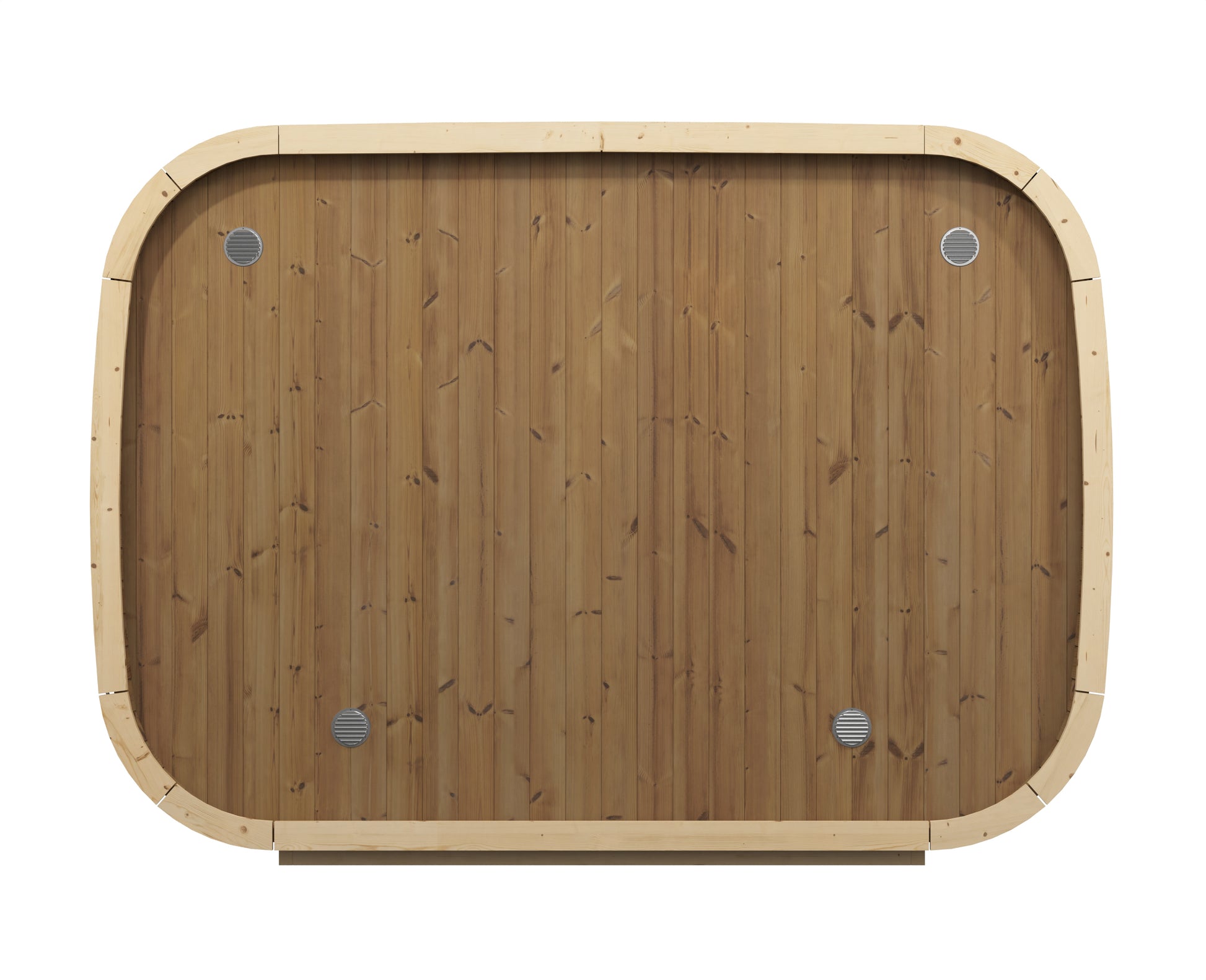 SaunaSupply KLAAR W1.1 Thermowood Outdoor Sauna - 6 Person