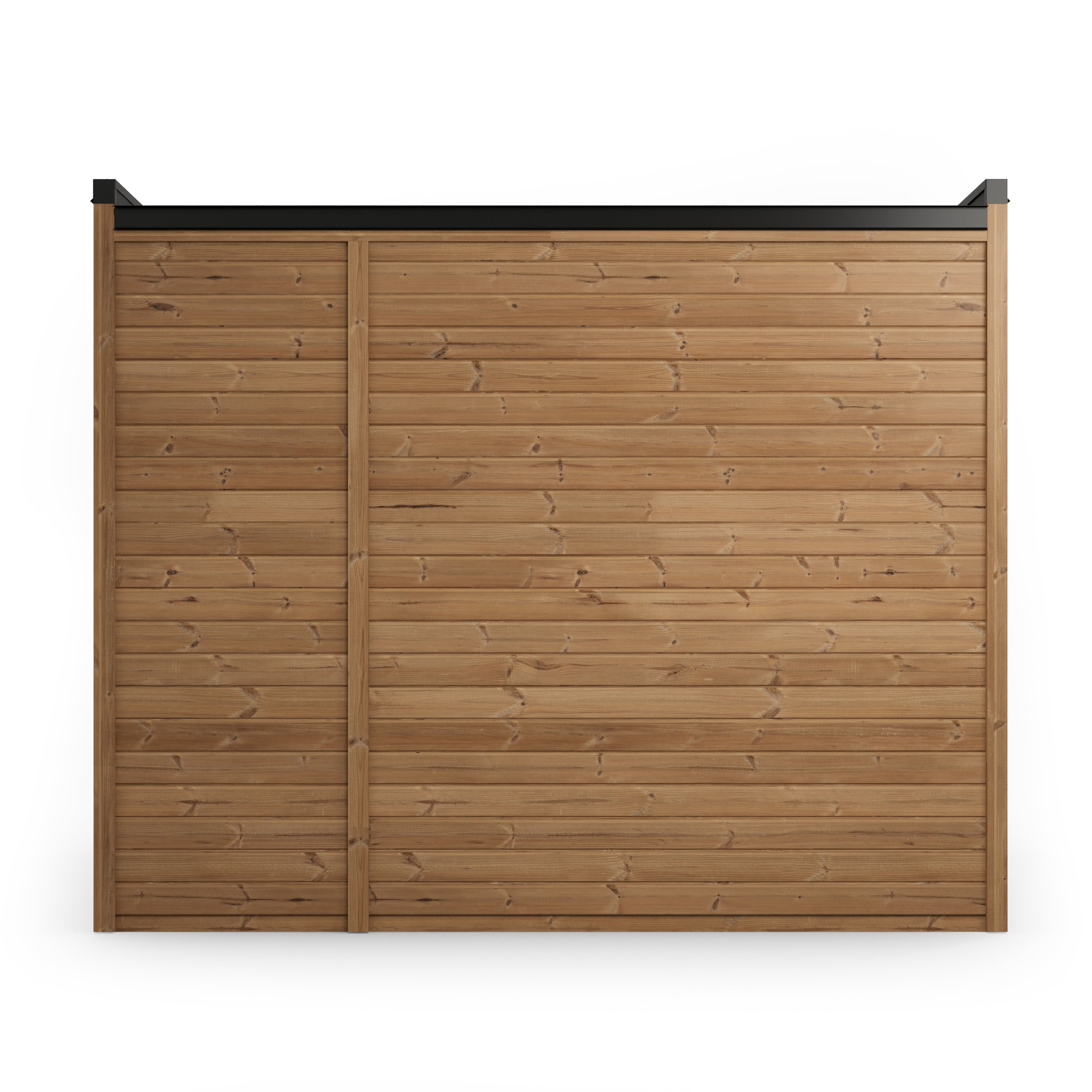 SaunaSupply AAPO Thermowood Outdoor Sauna & Shower (with roofing material) - 4 Person