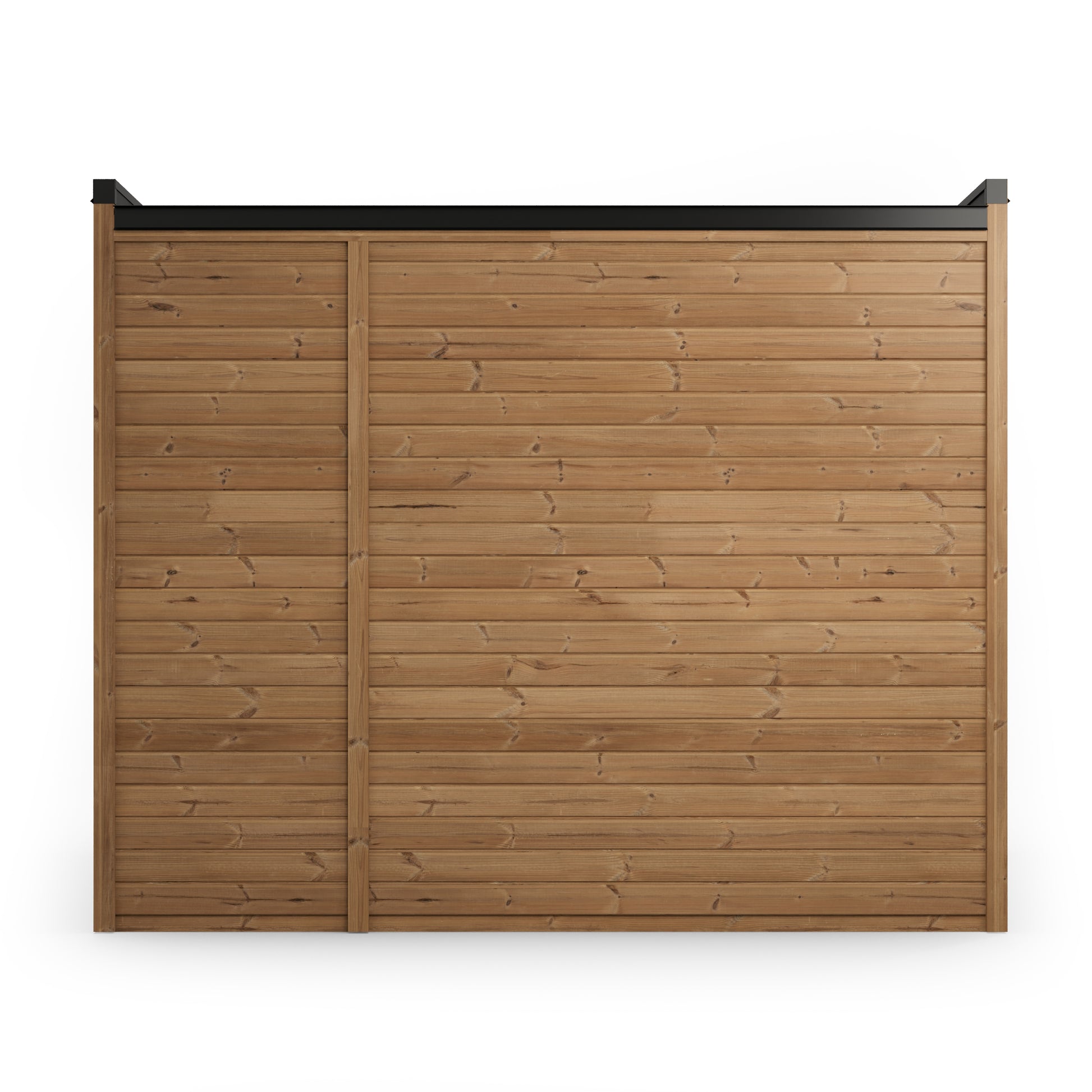 SaunaSupply AAPO Thermowood Outdoor Sauna & Shower (with roofing material) - 4 Person