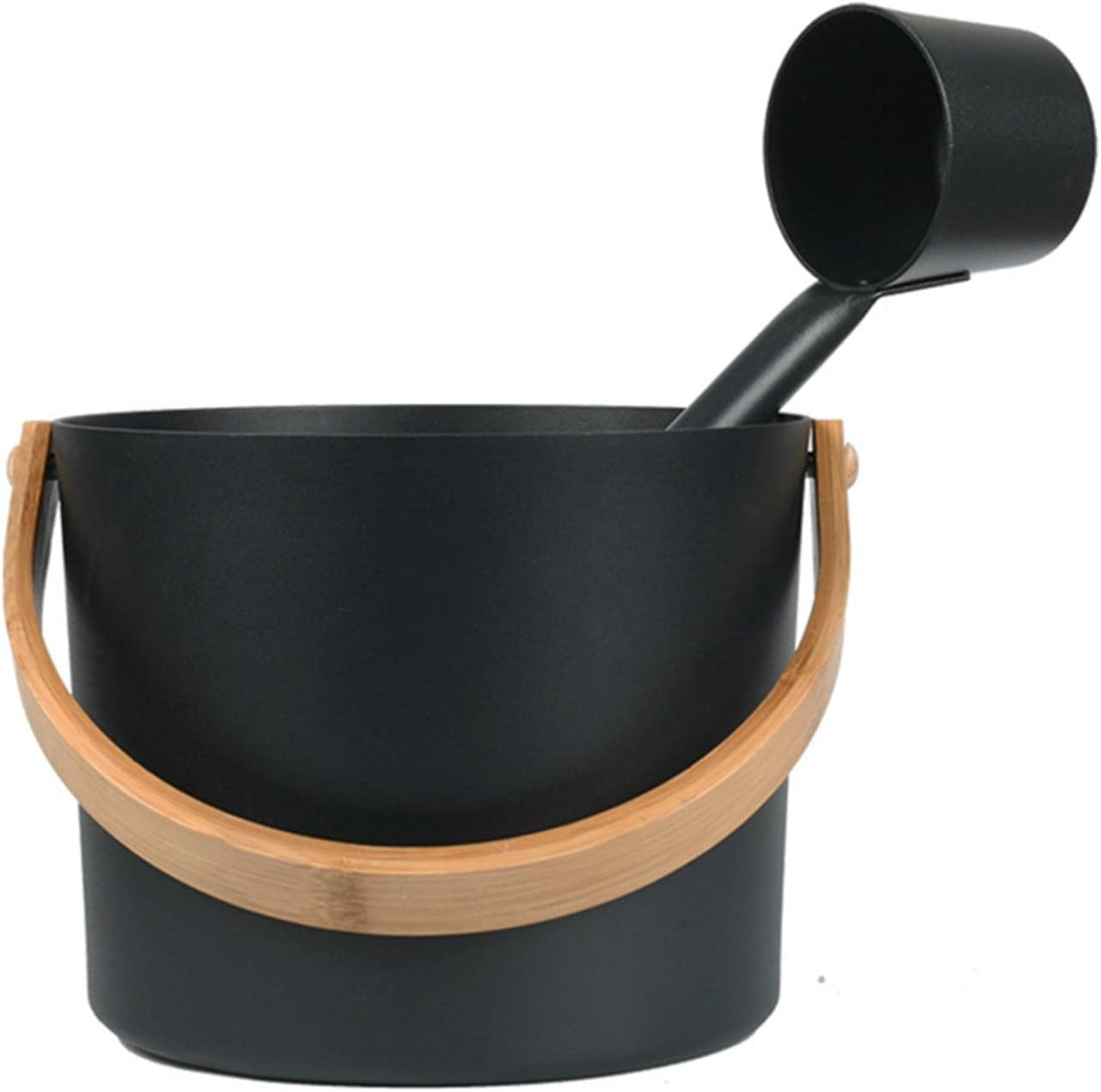 Bucket & Ladle Set (black)