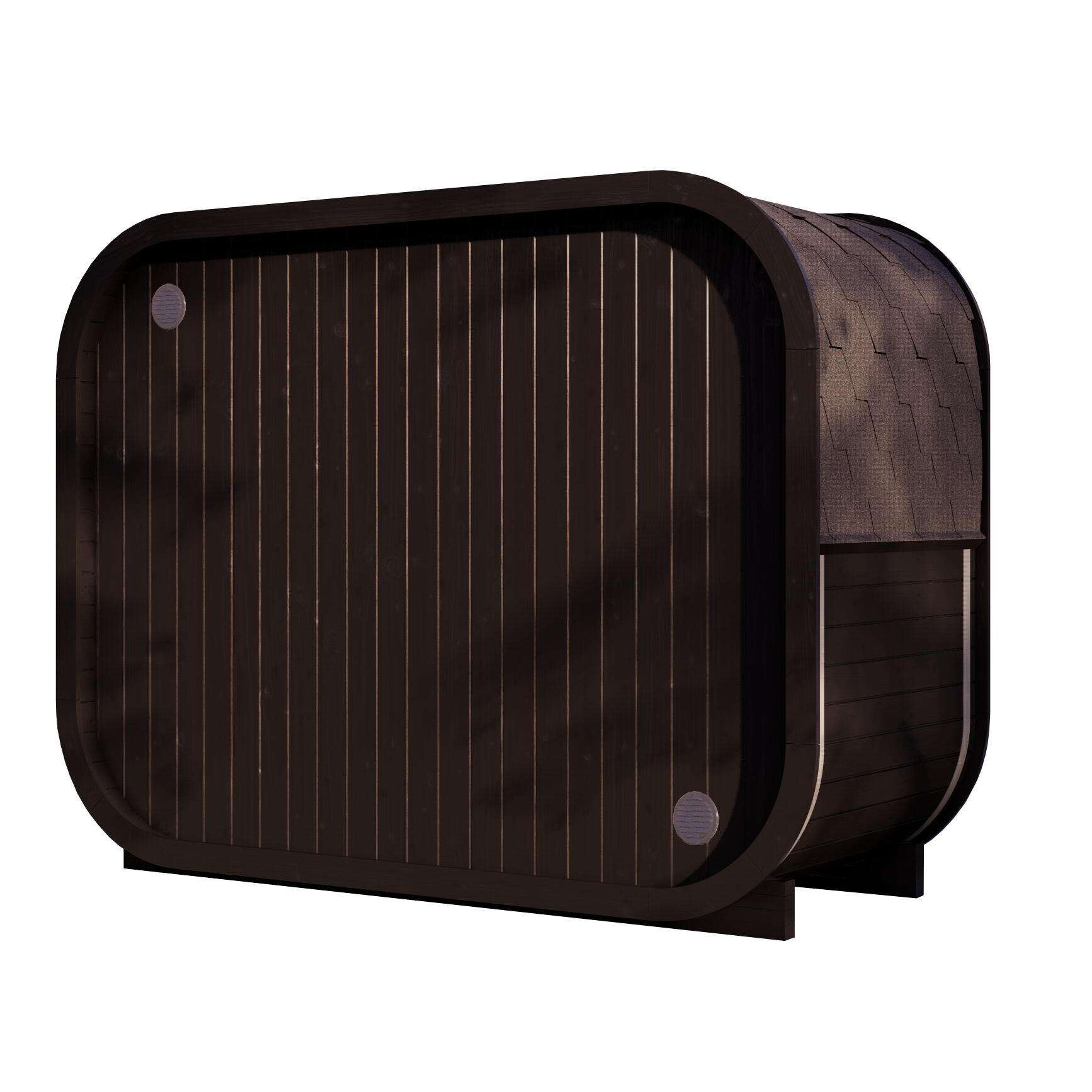 SaunaSupply ALLA H1 Thermowood Outdoor Sauna - 3/4 Person