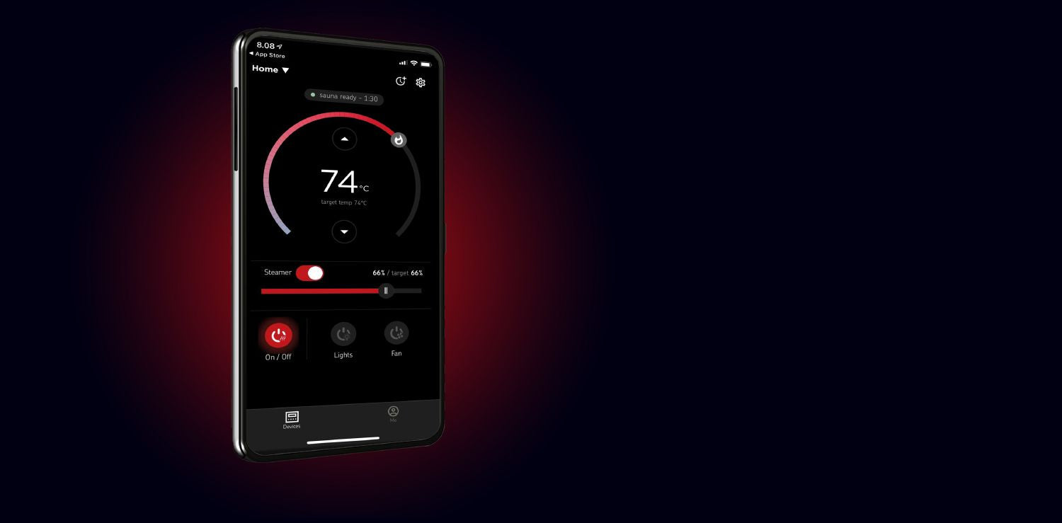 Electric Sauna Heater Harvia Moderna V45XE 4,5 kW Black - With Controls + WiFi Remote