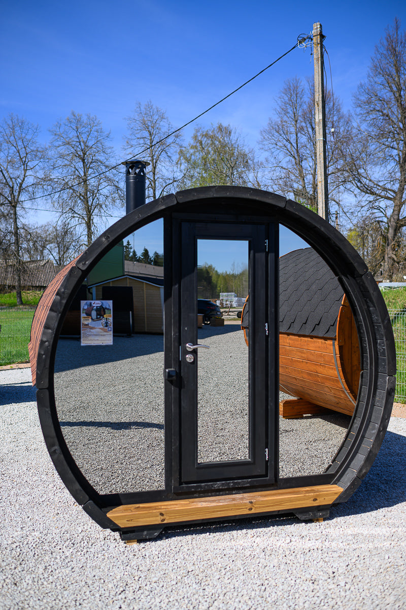 SaunaSupply SUSI 400 Thermowood Outdoor Sauna - 6 Person