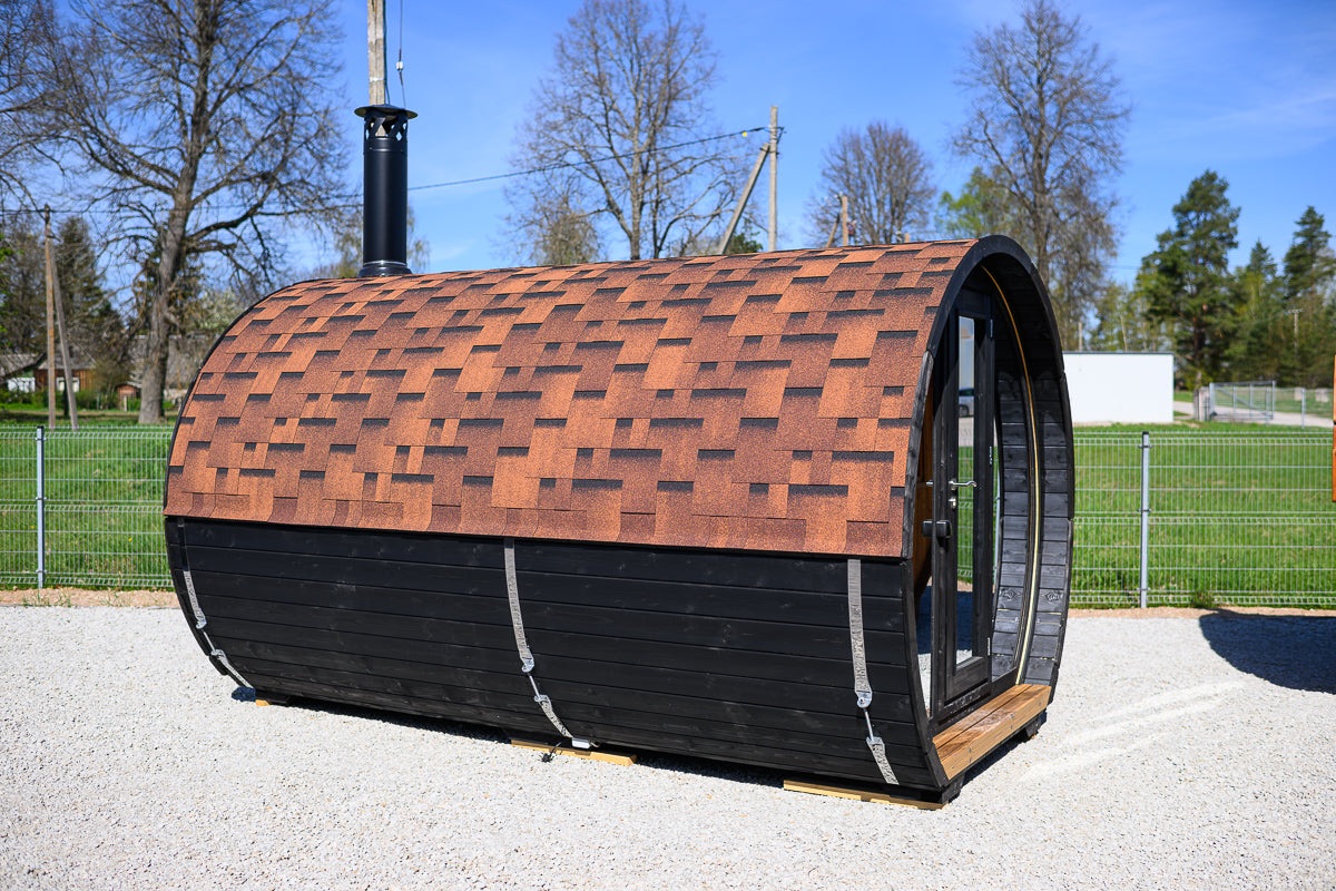 SaunaSupply SUSI 400 Thermowood Outdoor Sauna - 6 Person