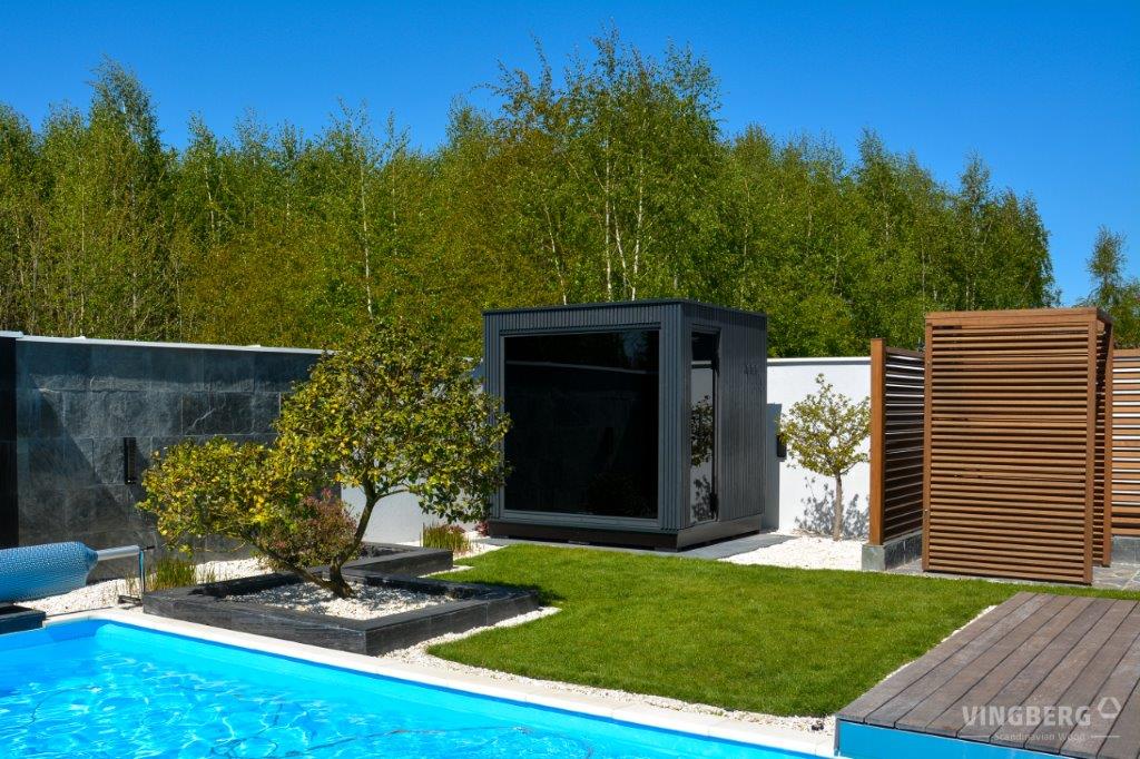 Scandit 5 Outdoor Thermowood Sauna - 4 Person