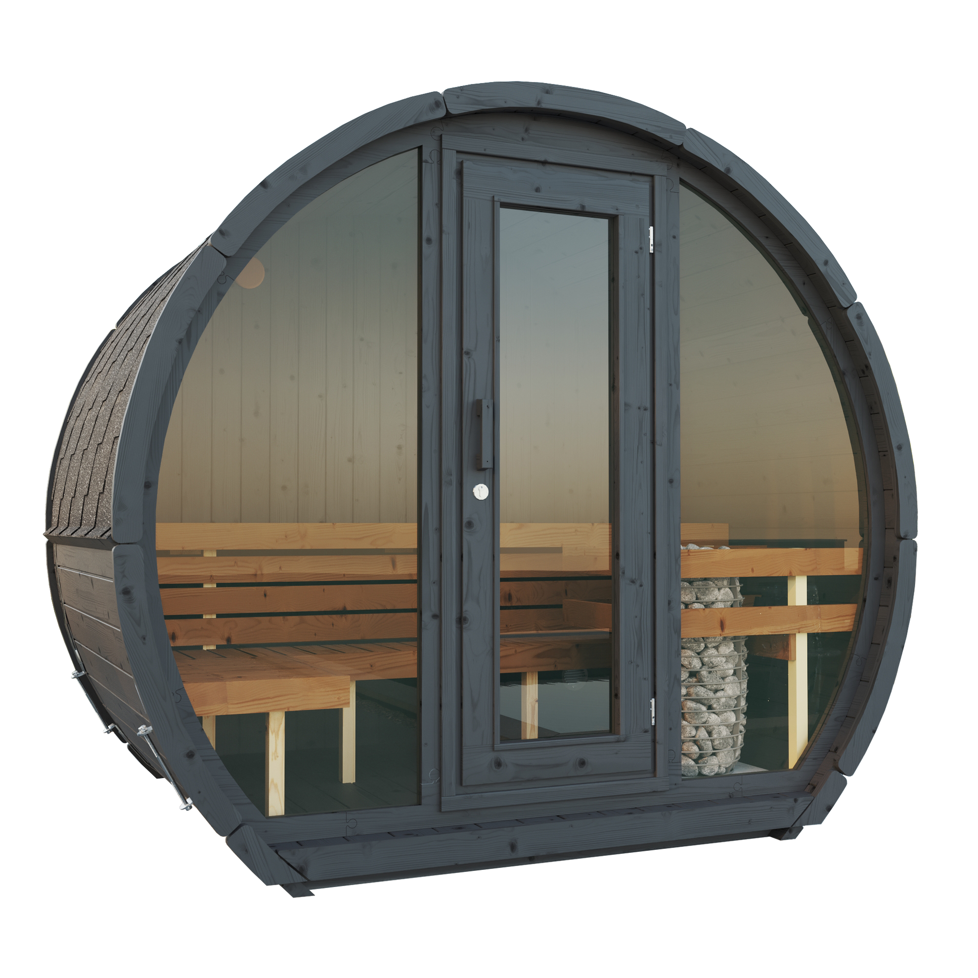 SaunaSupply SUSI 160 Thermowood Outdoor Sauna - 3 Person