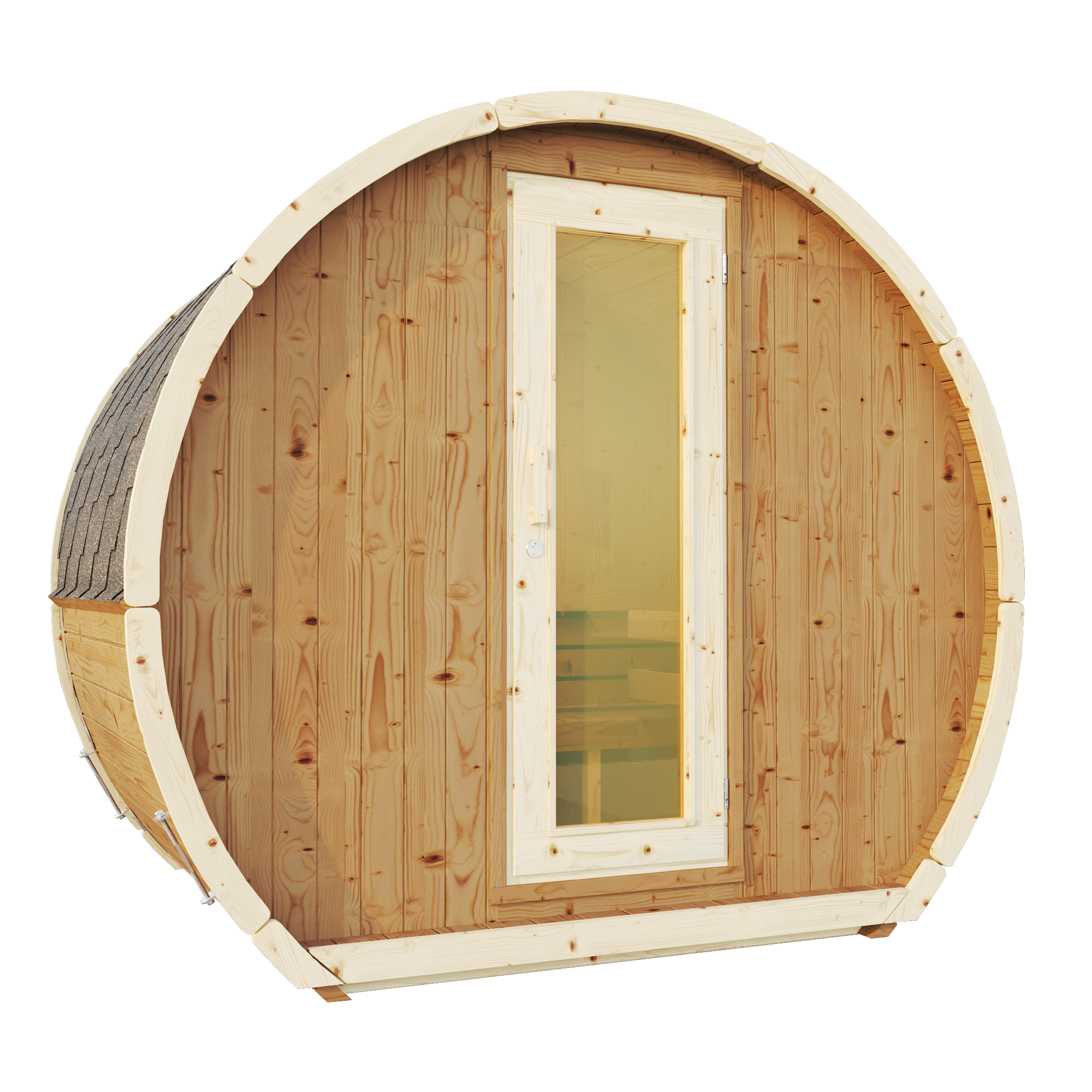 SaunaSupply SUSI 160 Thermowood Outdoor Sauna - 3 Person