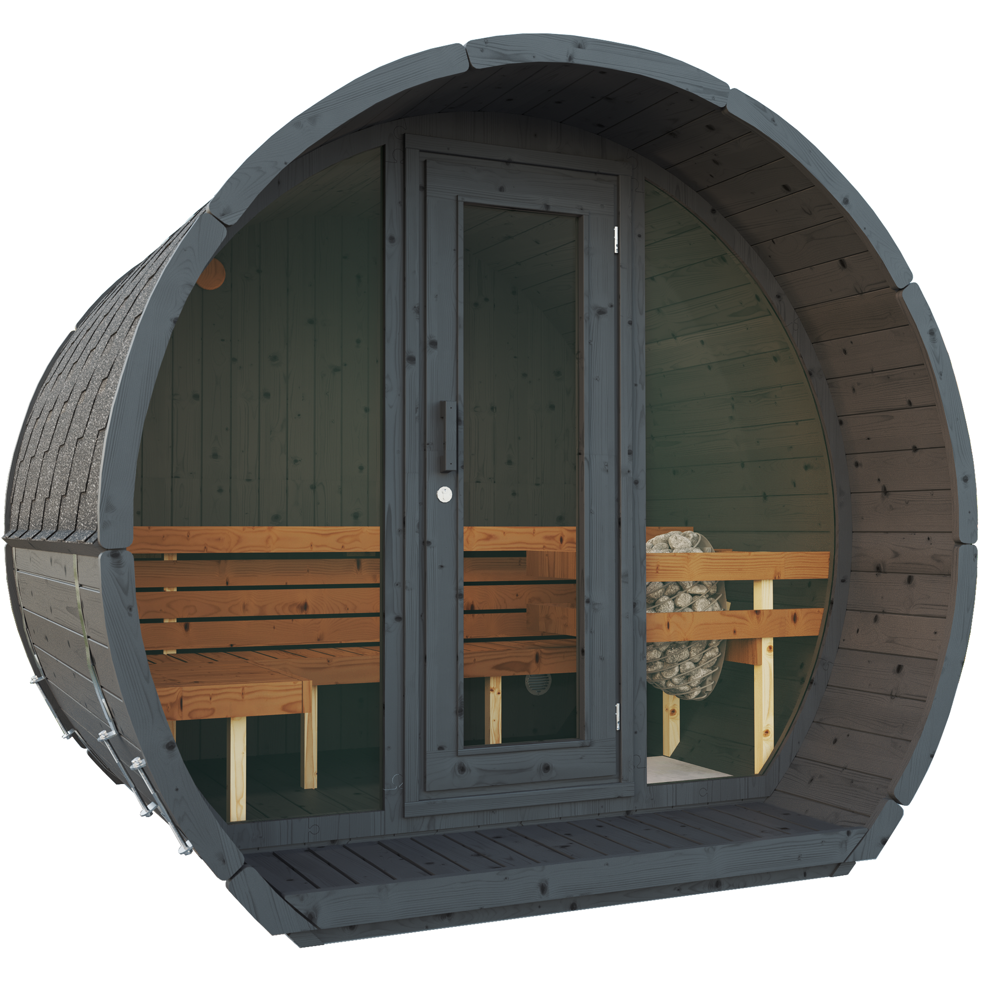 SaunaSupply SUSI 200 Thermowood Outdoor Sauna - 3 Person