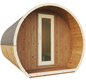 SaunaSupply SUSI 400 Thermowood Outdoor Sauna - 6 Person