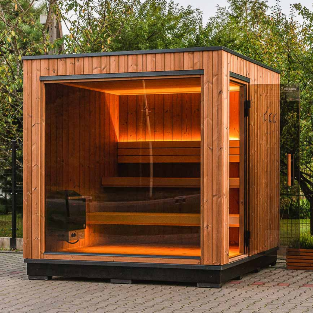 Scandit 5 Outdoor Thermowood Sauna - 4 Person