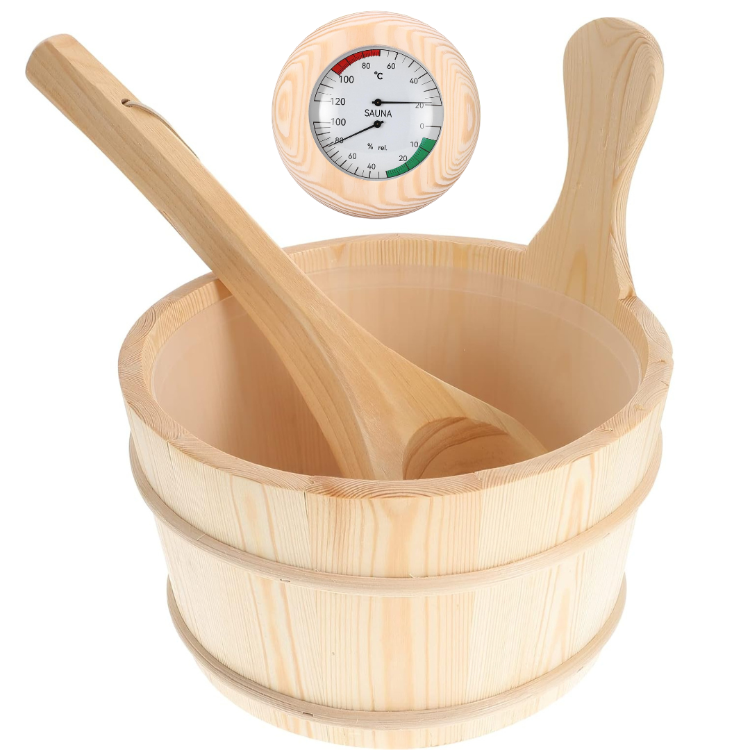 Bucket & Ladle Set + Thermometer