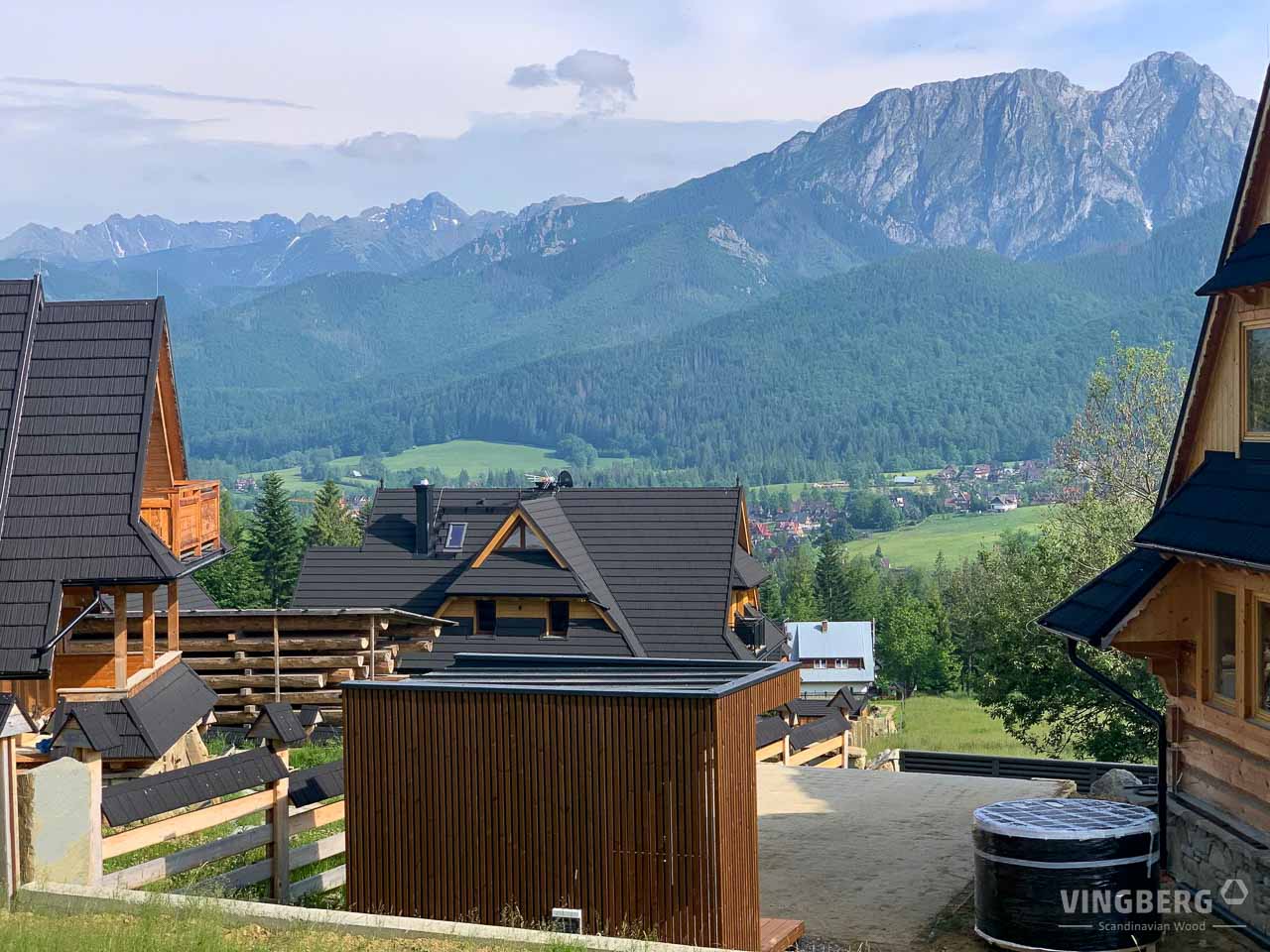 Scandit 8 Outdoor Thermowood Sauna - 4 Person