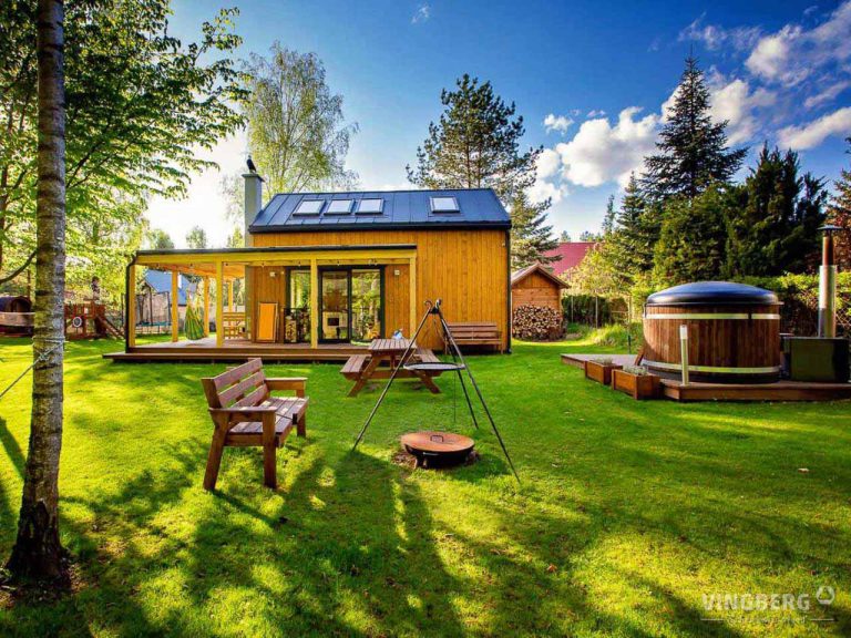 Scandit 5 Outdoor Thermowood Sauna - 4 Person