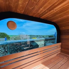 Panoramic glass rear