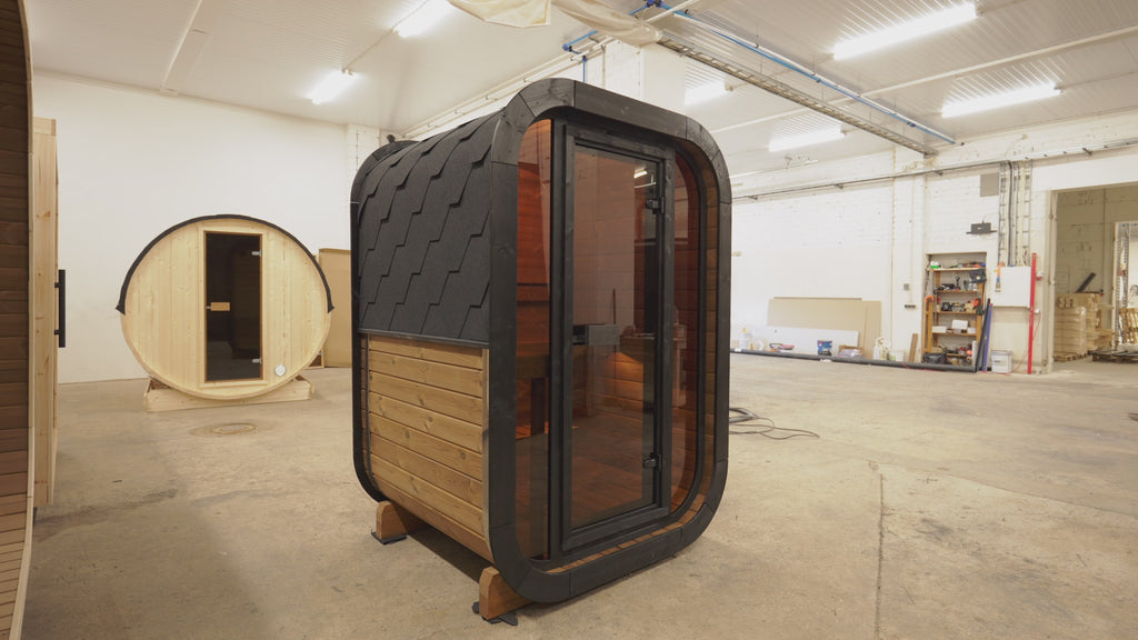 Outdoor 1-2 Person Cube Sauna - SKOG Edition | Home & Garden