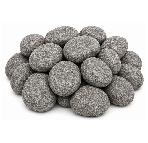 Round Sauna Heater Stones - Large 10kg