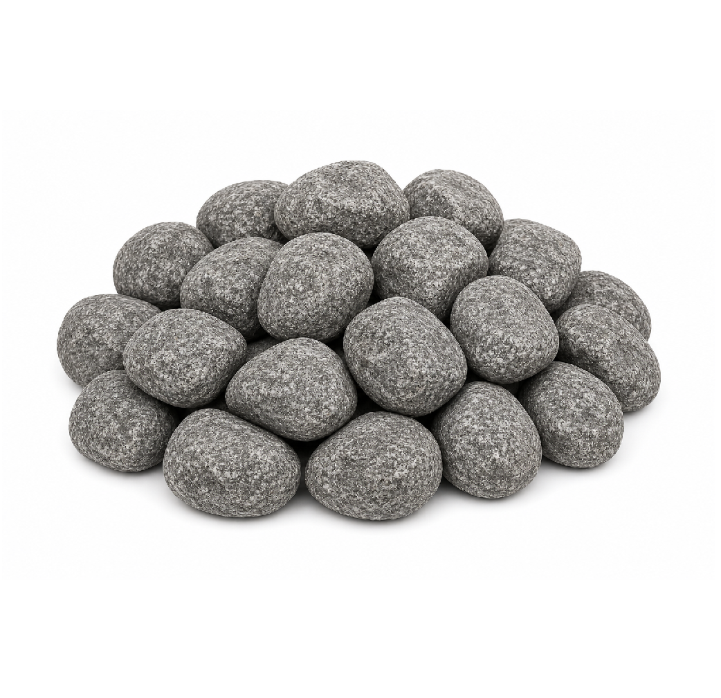 Round Sauna Heater Stones - Small 10kg