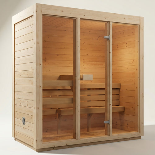 Dry Pine Indoor Sauna - ELLA M Edition | Home & Garden (3-4 Person)