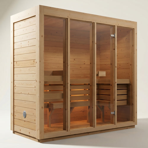 Dry Pine Indoor Sauna - ELLA L Edition | Home & Garden (4-Person)